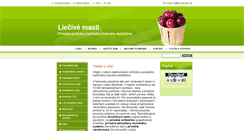 Desktop Screenshot of liecivemasti.com